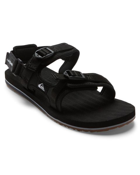 Sandały dla Mężczyzn MONKEY CAGED Czarny. Czarne sandały męskie Quiksilver, bez wzorów, z gumy, bez zapięcia. Za 167.99 zł.