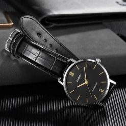 Zegarek Casio Zegarek Męski Casio STANDARD Czarny ( 40 mm). Czarne zegarki męskie Casio, bez wzorów. Za 179.06 zł.