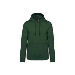 Bluza z kapturem Kariban. Zielone bluzy męskie KARIBAN, m, bez wzorów, z kapturem. Za 193.50 zł.