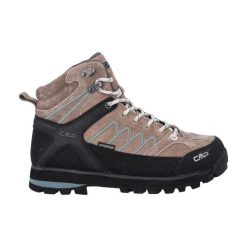 Damskie buty trekkingowe w średnim wieku CMP Moon waterprof. Brązowe obuwie trekkingowe damskie CMP, z gumy, bez zapięcia. Za 489.30 zł.