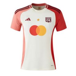 Koszulka Olympique Lyonnais 24/25 Third. Białe bluzki damskie Adidas, s, bez wzorów, z materiału, sportowe, bez kołnierzyka, bez ramiączek. Za 449.00 zł.