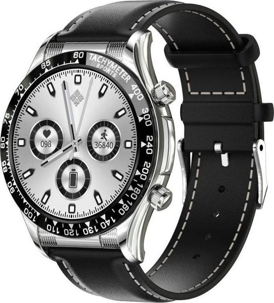 Smartwatch Rubicon RNCE94 Czarny (RNCE94). Czarne zegarki smartwatch Rubicon, bez wzorów. Za 229.00 zł.