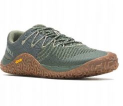 Merrell Trail Glove 7 J067655 Zielone 44,5. Zielone buty sportowe męskie Merrell, bez wzorów, bez zapięcia. Za 464.39 zł.