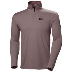 Sweter 1/4 zip Helly Hansen 2.0. Szare swetry męskie Helly Hansen, m, bez wzorów, bez kołnierzyka, bez ramiączek. Za 333.50 zł.