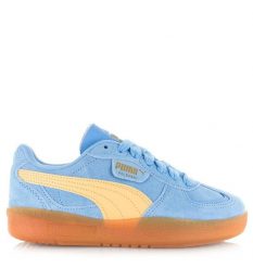 Buty damskie trampki sportowe PALERMO MODA. Niebieskie trampki i tenisówki damskie Puma, bez wzorów, z dresówki, bez zapięcia. Za 199.00 zł.