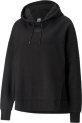 Puma Bluza damska Puma HER Hoodie TR czarna 589519 01 XL. Czarne bluzy damskie Puma, xl, bez wzorów, bez ramiączek, bez kaptura. Za 199.78 zł.