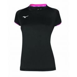 Jersey mizuno femme Core. Czarne obuwie sportowe damskie Mizuno, bez wzorów, z jersey, bez zapięcia, do biegania. Za 125.50 zł.