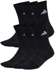 Adidas Skarpety ADIDAS męskie CUSHIONED CREW 6-PAK czarne M. Czarne skarpety męskie Adidas, bez wzorów. Za 79.18 zł.