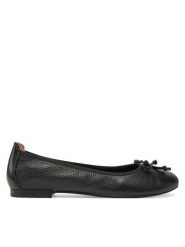 Caprice Baleriny 9-22108-42 Czarny. Czarne balerinki damskie Caprice, bez wzorów, ze skóry, bez obcasa, bez zapięcia. Za 222.99 zł.