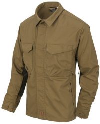 Helikon Koszula podróżnicza Helikon-Tex Woodsman - coyote/taiga green rozmiar: m. Zielone koszule męskie Helikon, m, bez wzorów, bez kołnierzyka, bez ramiączek. Za 236.24 zł.