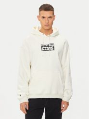 Converse Bluza M Cons Hoodie 10026148-A10 Écru Regular Fit. Bluzy męskie Converse, m, bez wzorów, z bawełny, bez ramiączek, bez kaptura. Za 329.99 zł.