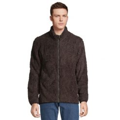 Bluza Polarowa Unisex Dla Dorosłych Z Zamkiem Błyskawicznym. Brązowe bluzy damskie SOL'S, na zimę, s, bez wzorów, z polaru, sportowe, bez ramiączek, bez kaptura. Za 276.99 zł.