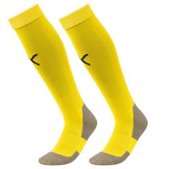 Skarpetki Puma Liga Core. Brązowe skarpety męskie Puma, bez wzorów. Za 43.00 zł.