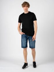 Les Hommes T-shirt | LS234335-469U | Back Lable | Mężczyzna | Czarny. Czarne t-shirty męskie Les Hommes, m, bez wzorów, z bawełny, bez kołnierzyka, bez ramiączek. W wyprzedaży za 349.00 zł.