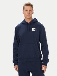 The North Face Bluza Box Half Dome Regular NF0A8JAX Granatowy Regular Fit. Niebieskie bluzy męskie The North Face, m, bez wzorów, z bawełny, bez ramiączek, bez kaptura. Za 299.99 zł.