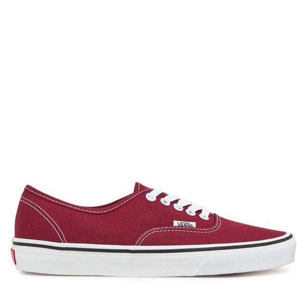Tenisówki Vans. Czerwone trampki męskie Vans, bez wzorów, bez zapięcia, vans authentic. Za 189.99 zł.