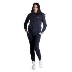 Bluza z kaptur na co dzień na siłownię. Białe bluzy damskie LEONE 1947 APPAREL, l, bez wzorów, z bawełny, sportowe, bez ramiączek, bez kaptura. Za 336.76 zł.