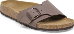Birkenstock Birkenstock damskie klapki CATALINA BS 1026510 (szerokość wąska) 39. Klapki damskie Birkenstock, bez wzorów, sportowe, bez obcasa, bez zapięcia. Za 399.99 zł.