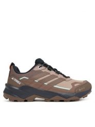 Adidas Trekkingi Terrex Skychaser AX5 GORE-TEX JH7806 Brązowy. Brązowe obuwie trekkingowe damskie Adidas, z gore-texu, bez zapięcia. Za 469.99 zł.