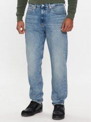 Calvin Klein Jeans Jeansy Regular Taper J30J324556 Niebieski Regular Fit. Niebieskie jeansy męskie Calvin Klein Jeans, z bawełny. Za 279.99 zł.