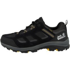 Buty trekkingowe męskie Jack Wolfskin Vojo 3 Texapore czarne. Czarne trekkingi męskie Jack Wolfskin, bez zapięcia. Za 595.75 zł.