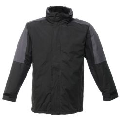 Defender III Wodoodporna Wiatroszczelna Kurtka 3 W 1 / Kurtka Performance. Czarne kurtki męskie Regatta, m, bez wzorów, sportowe, bez kaptura. Za 357.99 zł.