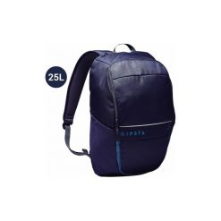 Plecak Classic 25 litrów. Niebieskie plecaki męskie KIPSTA, bez wzorów, z materiału, sportowe. Za 39.99 zł.