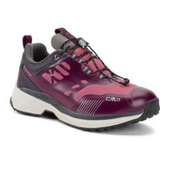 Buty trekkingowe damskie CMP Pohlarys Low Wp. Fioletowe obuwie trekkingowe damskie CMP, bez zapięcia. Za 239.99 zł.