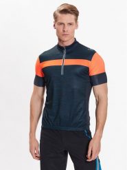 CMP Koszulka rowerowa 33N6777 Granatowy Regular Fit. Niebieskie koszulki sportowe męskie CMP, m, bez wzorów, z syntetyku, bez ramiączek. Za 249.99 zł.