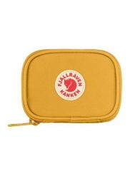 Portfel Fjallraven Kanken Card Wallet - ochre. Żółte portfele męskie Fjällräven, bez wzorów, z bawełny. Za 129.99 zł.