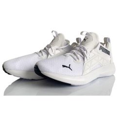 Buty sportowe do biegania męskie Puma Softride Enzo NXT. Białe buty sportowe męskie Puma, bez wzorów, bez zapięcia, do biegania. Za 216.00 zł.