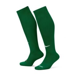 Skarpety piłkarskie Nike Classic II. Białe skarpety męskie Nike, bez wzorów, z materiału. Za 39.99 zł.