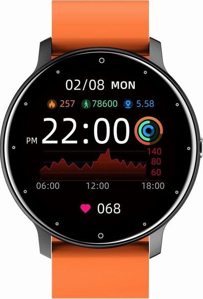Smartwatch Gravity Asperia GT1-9 Pomarańczowy. Brązowe zegarki smartwatch Gravity, bez wzorów. Za 179.90 zł.