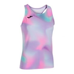 Tank top do biegania damski Joma R-Trail Nature. Czerwone topy damskie Joma, xl, bez wzorów, bez kołnierzyka, bez ramiączek. Za 109.99 zł.