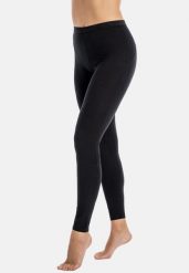Legginsy do biegania damskie Teyli Konni. Czarne legginsy damskie Teyli, bez wzorów, z bawełny. Za 149.95 zł.