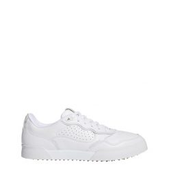 Buty Retrocross 25 Spikeless Golf. Białe swetry męskie Adidas, uniwersalny, bez wzorów, bez kołnierzyka, bez ramiączek. Za 549.00 zł.