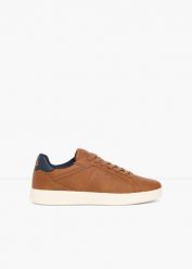 Sneakersy Fila. Brązowe buty sportowe męskie bonprix, bez wzorów, bez zapięcia. Za 269.99 zł.