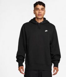 Nike Bluza męska Nike Club BB czarna FN3859 010 M. Czarne bluzy męskie Nike, m, bez wzorów, bez ramiączek, bez kaptura. Za 273.23 zł.