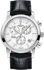 Zegarek Atlantic Męski Sealine 62450.41.21 Chronograf czarny. Czarne zegarki męskie Atlantic, bez wzorów. Za 1,377.99 zł.