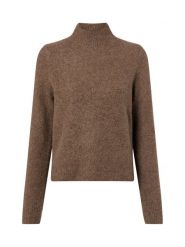 BOSS Sweter z zawartością kaszmiru - Fubrina Kobiety brązowy, M. Brązowe swetry nierozpinane damskie Boss, m, bez wzorów, z kaszmiru, bez kołnierzyka, bez ramiączek. Za 599.95 zł.