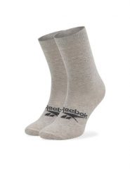 Reebok Skarpety długie Act Fo Mid Crew Shock GI0076 Szary. Szare skarpety męskie Reebok, bez wzorów, z materiału. Za 26.99 zł.