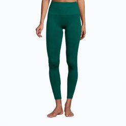 Legginsy Damskie Sportowe Casall Bezszwowe Wysoki Stan r. L zielone. Zielone legginsy damskie Casall, bez wzorów, bez zapięcia, na fitness i siłownię. W wyprzedaży za 272.99 zł.
