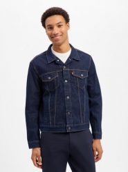 Levi's kurtka jeansowa Mężczyźni Bawełna niebieski, L. Niebieskie kurtki męskie Levi's®, l, bez wzorów, z bawełny, bez kaptura. Za 649.95 zł.