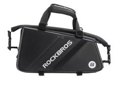 Torba na bagażnik rowerowy Rockbros 30140090001 (11,6l). Czarne torby na ramię męskie ROCKBROS, z materiału, na ramię, duże. Za 187.00 zł.