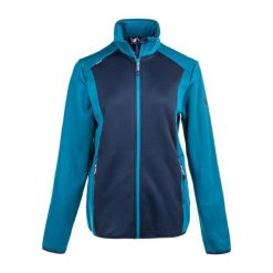 Bluza trekkingowa damska Whistler Zensa Powerstretch. Niebieskie bluzy damskie Whistler, xs, bez wzorów, sportowe, bez ramiączek, bez kaptura. Za 279.99 zł.