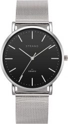 Zegarek Strand S702GXCBMC Srebrny zegarek Męski Strand. Szare zegarki męskie Strand, bez wzorów, srebrne. Za 170.00 zł.