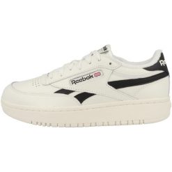 Buty damskie snekersy sportowe Reebok CLUB C DOUBLE REVENGE. Białe obuwie sportowe damskie Reebok, na wiosnę, bez wzorów, z materiału, bez zapięcia, Reebok Club. Za 357.70 zł.