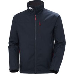 Kurtka wodoodporna Helly Hansen Crew 2.0. Niebieskie kurtki męskie Helly Hansen, m, bez wzorów, z materiału, eleganckie, z kapturem. Za 692.50 zł.