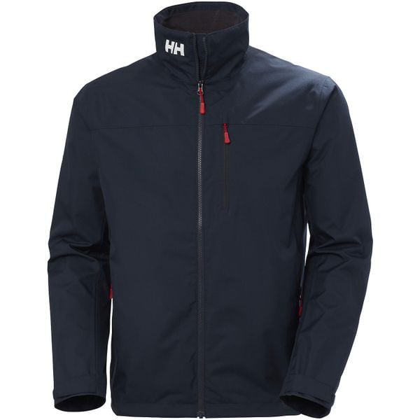 Kurtka wodoodporna Helly Hansen Crew 2.0. Niebieskie kurtki męskie Helly Hansen, m, bez wzorów, z materiału, eleganckie, z kapturem. Za 625.00 zł.