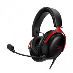 HyperX Cloud III czerwone. Czerwone słuchawki dla graczy HYPERX. Za 339.00 zł.